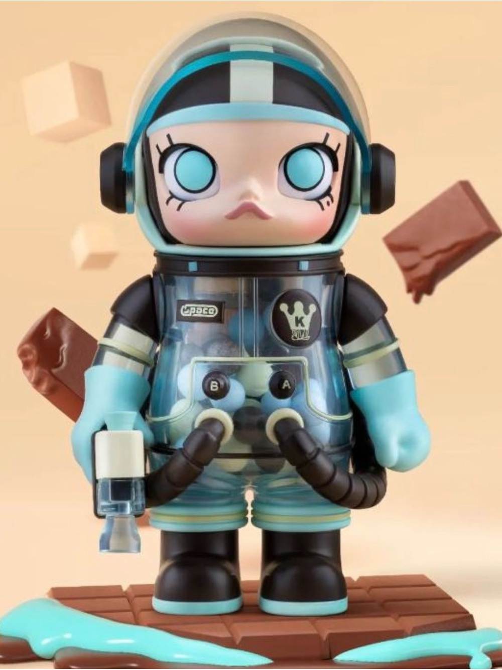 Mega Space Molly 100% Series 2 Figures - “Mint Chocolate “